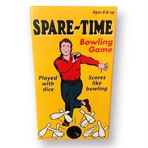 Spare Time Bowling Dice Game Complete Think Fun 2003